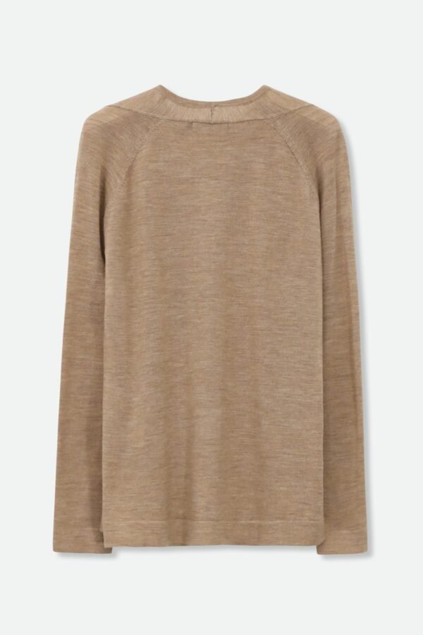 ROCHELLE TUNIC CREW IN FINE ITALIAN MERINO - Image 8