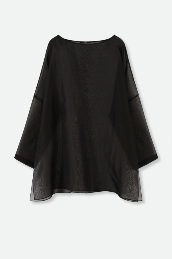 SAMIRA ONE-SIZE TUNIC IN SILK ORGANZA - Image 6