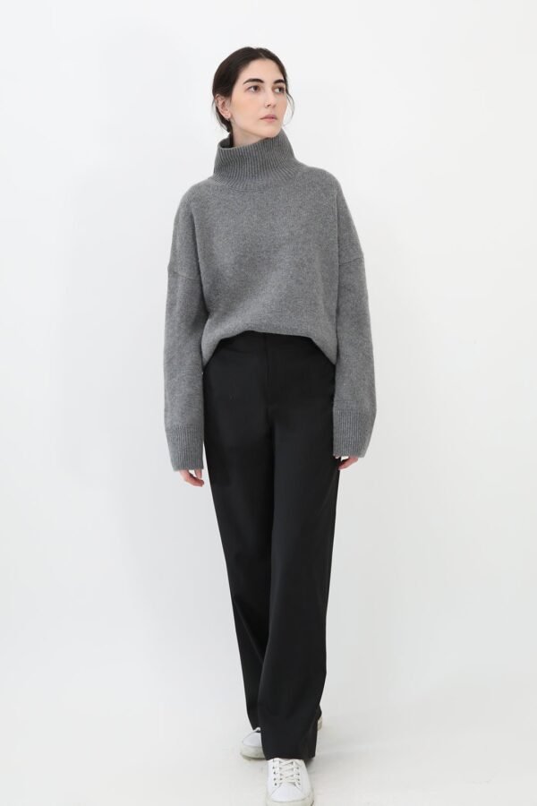 THEIA TURTLENECK IN CASHMERE YAK & MERINO - Image 4