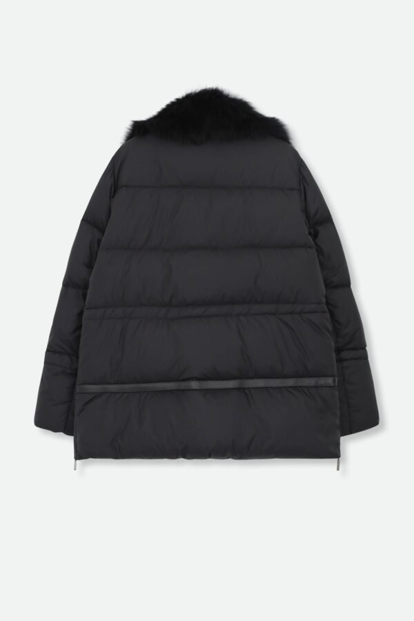 TOSCANA SHEARLING & GOOSE DOWN ITALIAN COAT - Image 7